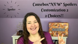 Causebox Winter Spoilers New Second Customization [upl. by Meadows]