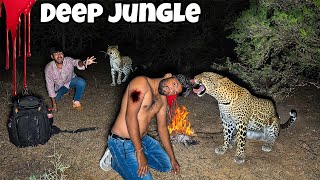 Solo Deep Jungle Challenge Gone Very Wrong 😑 एक साथी को लेपर्ड 🐆 ले गया… [upl. by Nugesulo849]