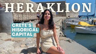 HERAKLION  CRETE  GREECE  CRETAN CULTURE AND HISTORY  CRETE SERIES P1 [upl. by Aremus]