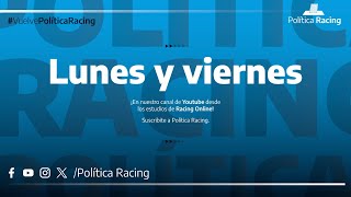 ESPECTRO SOCIO POLÍTICO DE RACING CLUB [upl. by Alemahs]