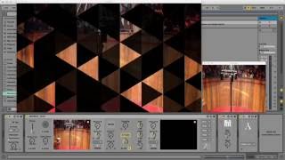 Zwobot VJ  Visuals for Ableton Live  EX ALPHA overlay images pngjpg Effect [upl. by Amato]