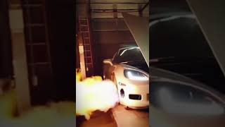 Vette FLAMETHROWER shorts dyno flames viralvideo [upl. by Jude441]