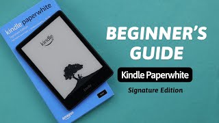 How To Use A Kindle Paperwhite SE 2024 Complete Beginners Guide [upl. by Forelli]