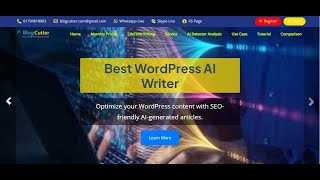 Best WordPress AI Writer for 2024 Ultimate Tool for Blogging amp SEO Content WordPress AI Writer [upl. by Ayikan256]