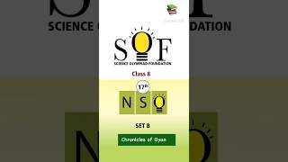 SOF NSO Class 8 Previous year paper with answer key National Science Olympiadshorts nso class8 [upl. by Crowns]