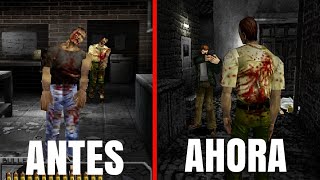 ASI ES COMO DEBERIA HABER SIDO Resident Evil Survivor PS1 [upl. by Astto676]