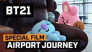 BT21 BT21s Airport Journey  KOYA [upl. by Portia775]