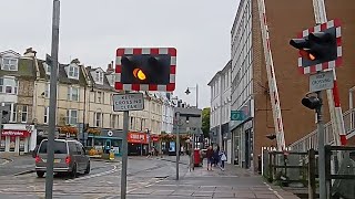 Paignton North Level Crossing Devon [upl. by Nnyrat]