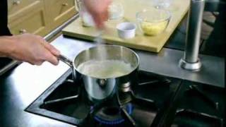 How to make a classic white sauce with cheese Gordon Ramsay [upl. by Leipzig]