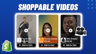 Add Shoppable Videos to Shopify Without Subscription  Easy and Fast [upl. by Thurston]