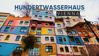 HUNDERTWASSER HOUSEampVILLAGE VIENNA 4K HDR wien architecture [upl. by Hough]