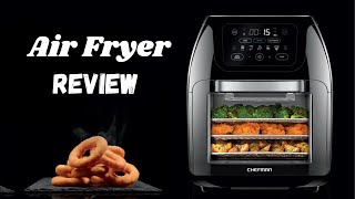 CHEFMAN Multifunctional Air Fryer Review – Fry Roast Dehydrate amp Bake [upl. by Eitsyrk]