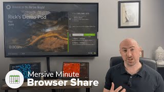 Mersive Minute  Browser Share [upl. by Younger681]