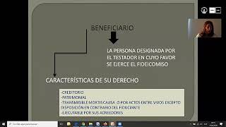 Fideicomiso testamentario  Civil VI  Dra Mariana Iglesias  FderUNR [upl. by Harrus]