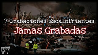 🎬 7 Grabaciones de audios mas ESCALOFRIANTES jamas grabadas  TERROR en audios reales [upl. by Martell]