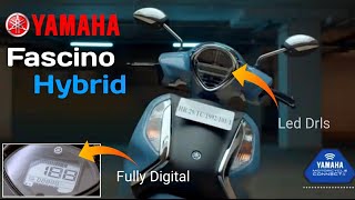 Yamaha Fascino Hybrid 125 Revealed 2021  What is Hybrid  Bluetooth Connectivity  New Updates [upl. by Hsirk]