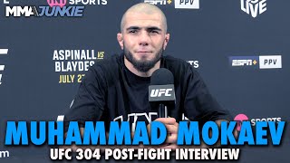 Muhammad Mokaev Admits to Sucker Punch of Manel Kape at Hotel I Had to Do It  UFC 304 [upl. by Ijuy]