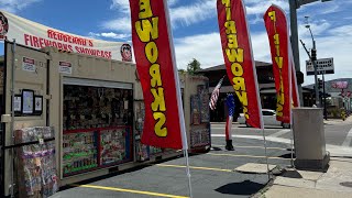 Pocatello Idaho Fireworks Stand Grand Opening 2024 [upl. by Deborah]