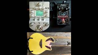 Ovation 12 string simulation using Digitech MOSAIC  ZOOM A3 [upl. by Matta965]