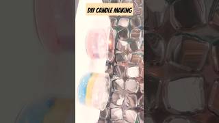 Diy candle making at home😱 shorts viralshorts trendingshorts [upl. by Bega]