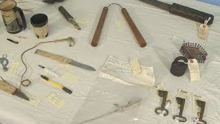 Makeshift weapons tools offer glimpse of life inside Stillwater Prison [upl. by Etteraj]