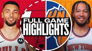 BULLS at KNICKS  FULL GAME HIGHLIGHTS  November 13 2024 [upl. by Uda]