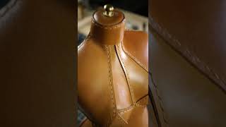 Make a Leather Dress Form Mannequin  Pattern and Tutorial [upl. by Shanleigh]