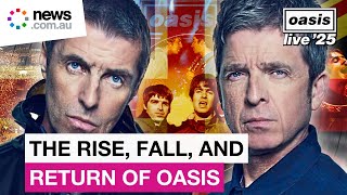 Oasis How Noel amp Liam Gallagher built broke and brought back a rock legacy [upl. by Aniz]