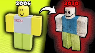 The EVOLUTION of ROBLOX Avatars 2006  FUTURE [upl. by Dlanor]