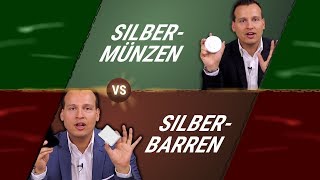 Silbermünzen gegen Silberbarren 💣 Vorsicht beim Kauf 💣 [upl. by Corella]