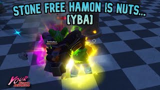 YBA Stone Free Hamon is NUTS [upl. by Ardnasxela]