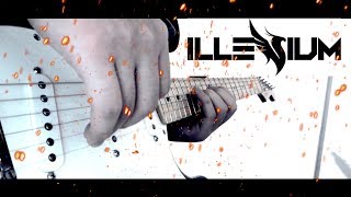 ILLENIUM  FRACTURES  COVER on GUITAR [upl. by Einnoj]