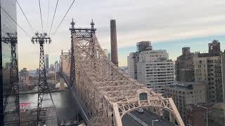 Roosevelt Island Tramway  E 60 St amp2 Av  NYC [upl. by Duston]