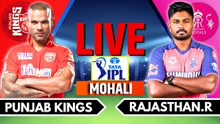 IPL 2024 Live RR vs PBKS Live Match  IPL Live Score amp Commentary  Rajasthan vs Punjab Live Match [upl. by Enohs]