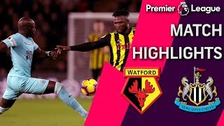 Watford v Newcastle  PREMIER LEAGUE MATCH HIGHLIGHTS  122918  NBC Sports [upl. by Ymor]