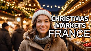 Christmas Markets in France 🇫🇷  Top 10 Christmas Markets in France You Must Visit [upl. by Yatnuhs]