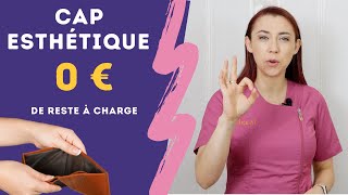 CAP esthétique gratuit  la formation esthétique CPF financée jusquà 100 [upl. by Yboj417]