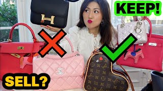 5 FOREVER BAGS TO KEEP amp 5 BAGS to SELL😱 sacrifice tag 🏷  CHARIS❤️ [upl. by Nahum]