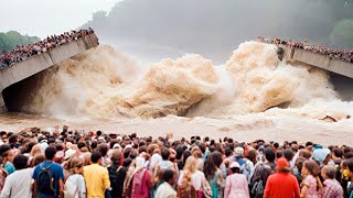 Dams and bridges are collapsed The worst flooding in decades in Rio Grande do Sul Brazil [upl. by Staffan]