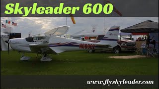 Skyleader Skyleader 600 Light Sport Aircraft flyskyleader com [upl. by Cedric]