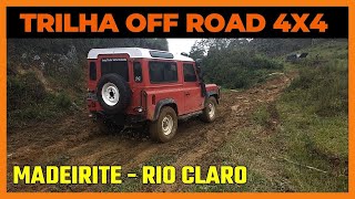 Trilha com 4x4 em Rio Claro [upl. by Cleaves]