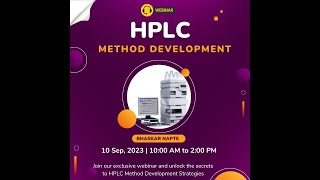 Proven Strategies for HPLC Method Development  HPLC [upl. by Nhguaval372]