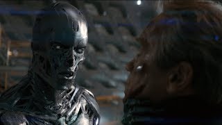 T800 Pops vs T3000  Terminator Genisys [upl. by Aneelad]