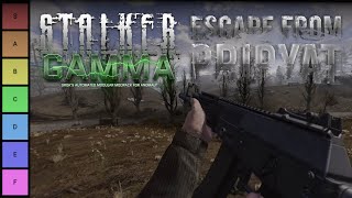 Outdated The Stalker Rifle Tier List 545x39  STALKER Anomaly EFP and GAMMA [upl. by Walker]