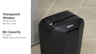 Fellowes LX50 Personal Home Office Paper Shredder [upl. by Astiram766]