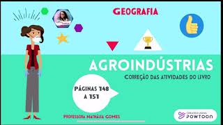 AGROINDÚSTRIAS Aula de Geografia [upl. by Muldon157]