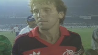 O recital de Zico contra o AtléticoMG em 1987 [upl. by Bently467]