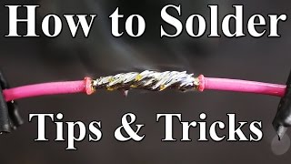 How to Solder Wires Together Best tips and tricks [upl. by Leftwich198]