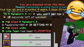 HIVE SKYWARS BOOSTER FAILS TO GET 1st MONTHLY Cheating Boosting [upl. by Hedgcock]