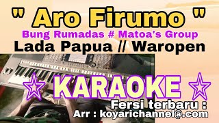 Lagu laraoke Aro Firumo lagu daerah papua waropen [upl. by Adina793]